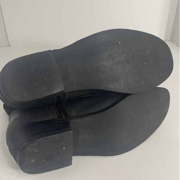 Sterling River Women's Western Cowgirl Black Ankle Boots Size 7.5 - Picture 11 of 12